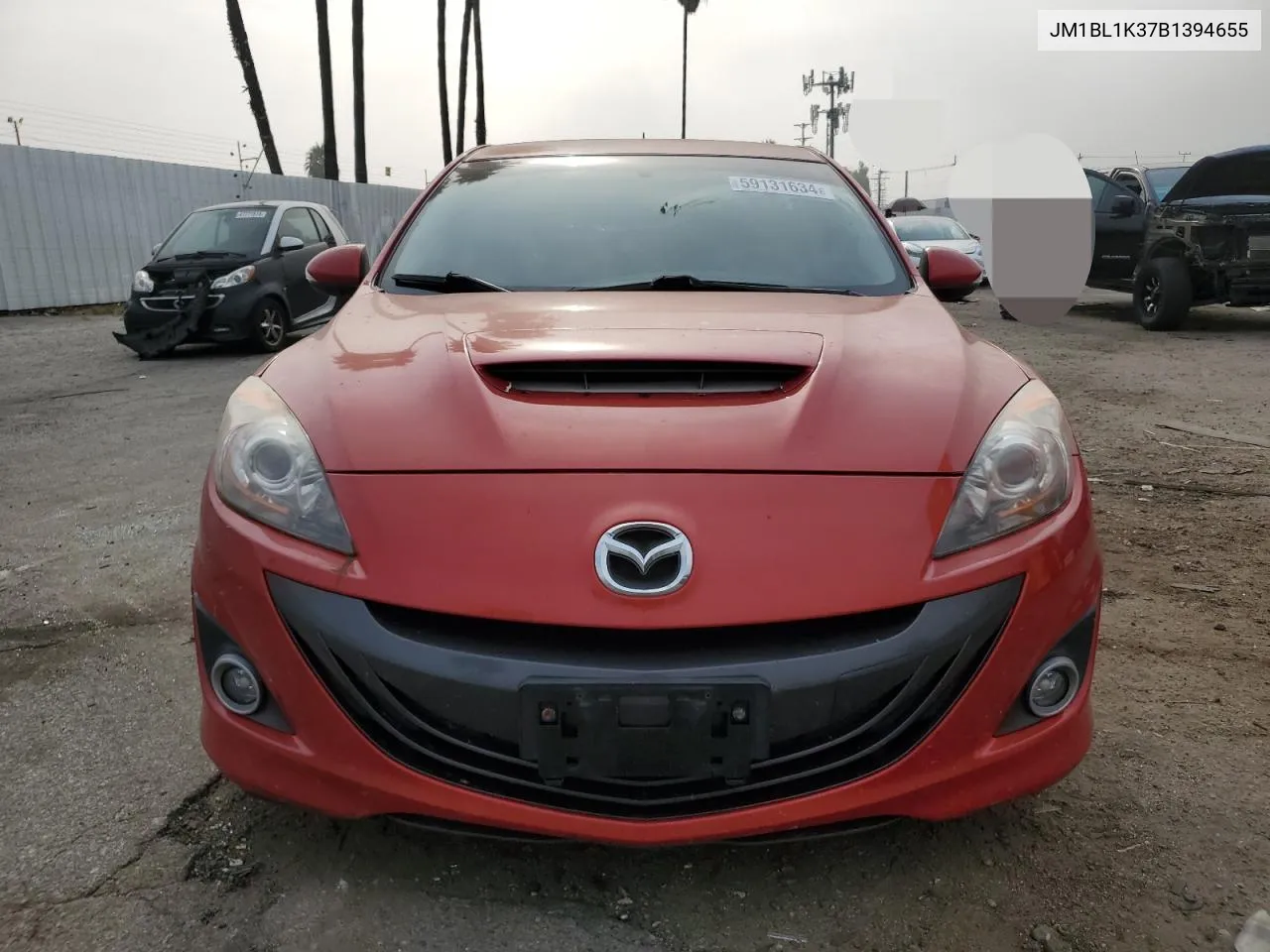 JM1BL1K37B1394655 2011 Mazda Speed 3