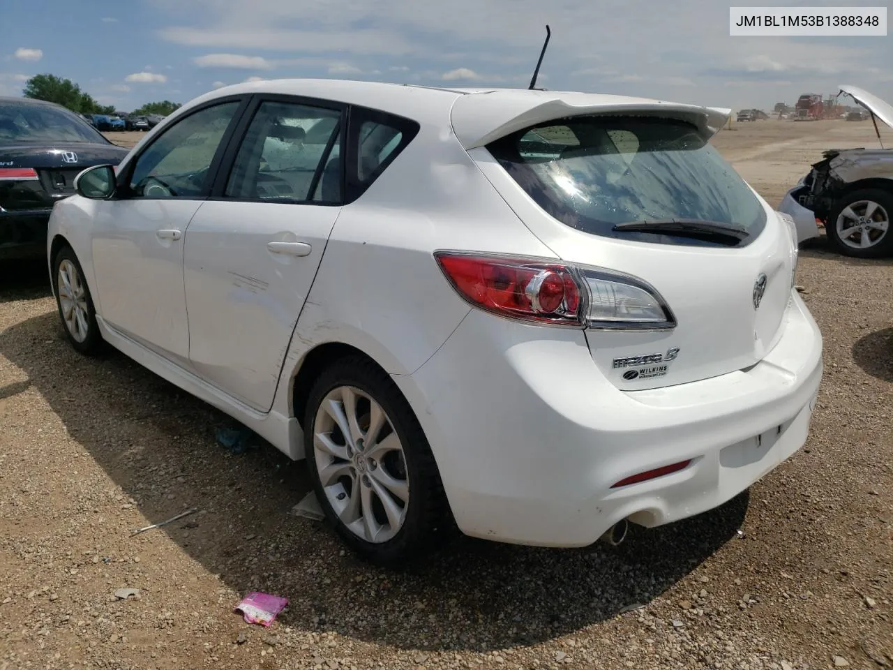 JM1BL1M53B1388348 2011 Mazda 3 S