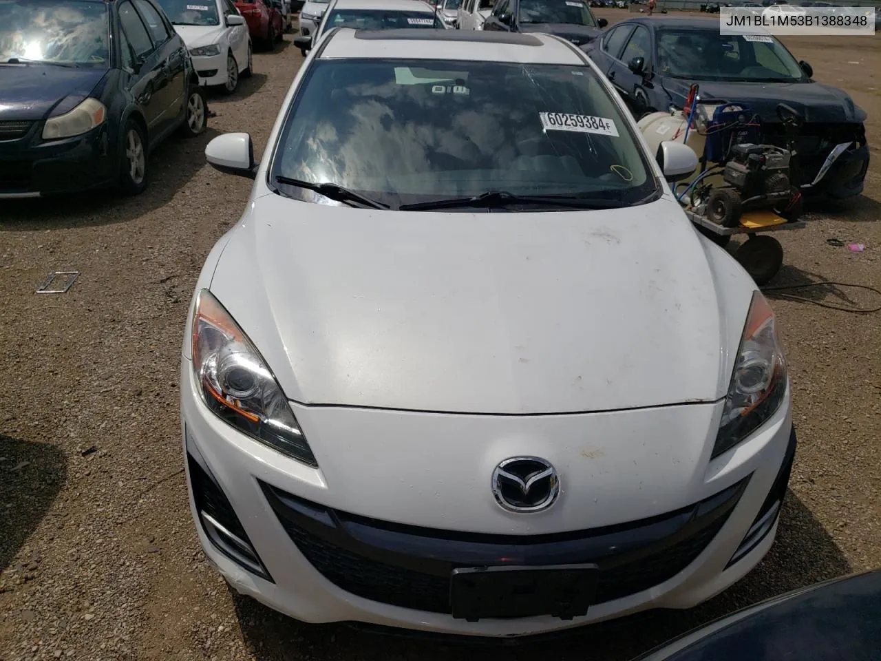 JM1BL1M53B1388348 2011 Mazda 3 S