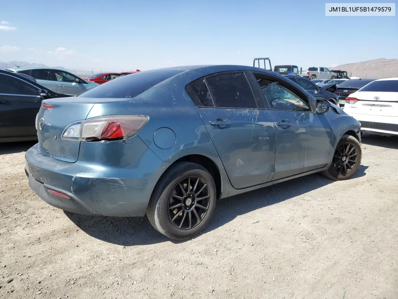 JM1BL1UF5B1479579 2011 Mazda 3 I