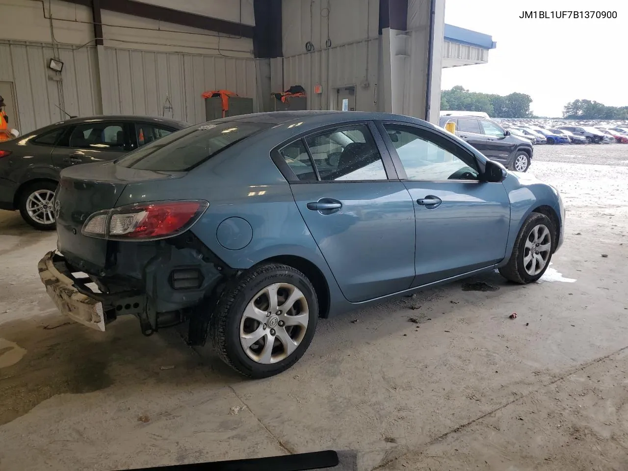 2011 Mazda 3 I VIN: JM1BL1UF7B1370900 Lot: 61447854