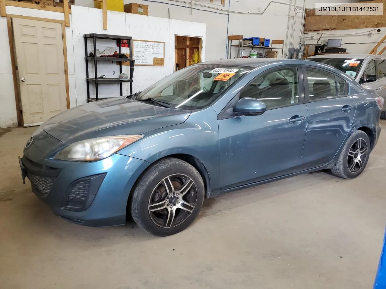 2011 Mazda 3 I VIN: JM1BL1UF1B1442531 Lot: 62271694