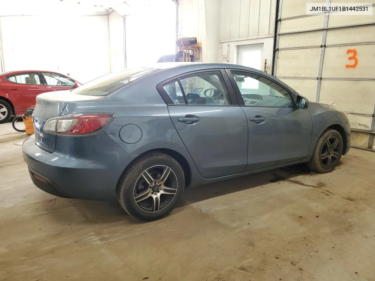 2011 Mazda 3 I VIN: JM1BL1UF1B1442531 Lot: 62271694