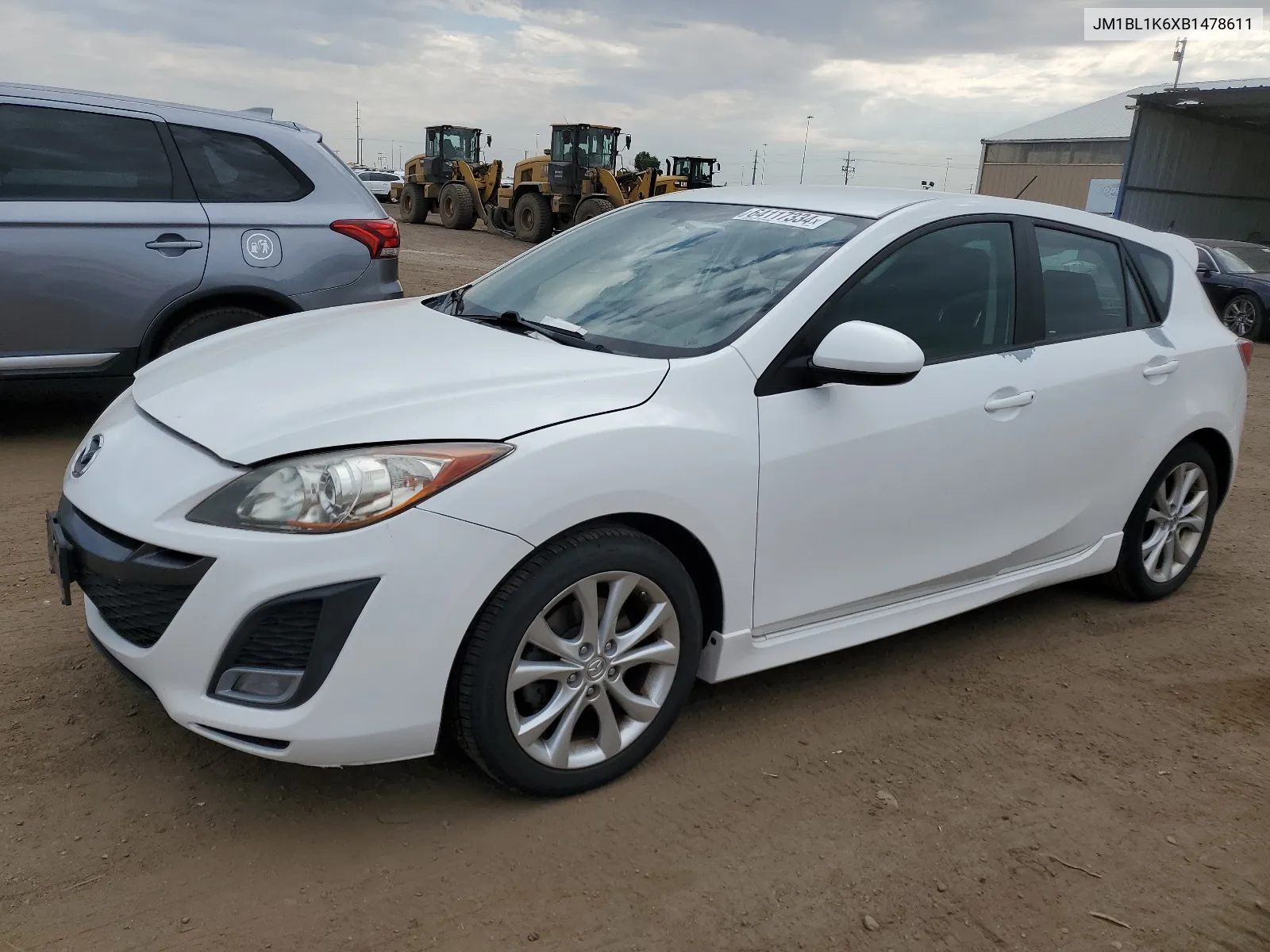 2011 Mazda 3 S VIN: JM1BL1K6XB1478611 Lot: 64117334