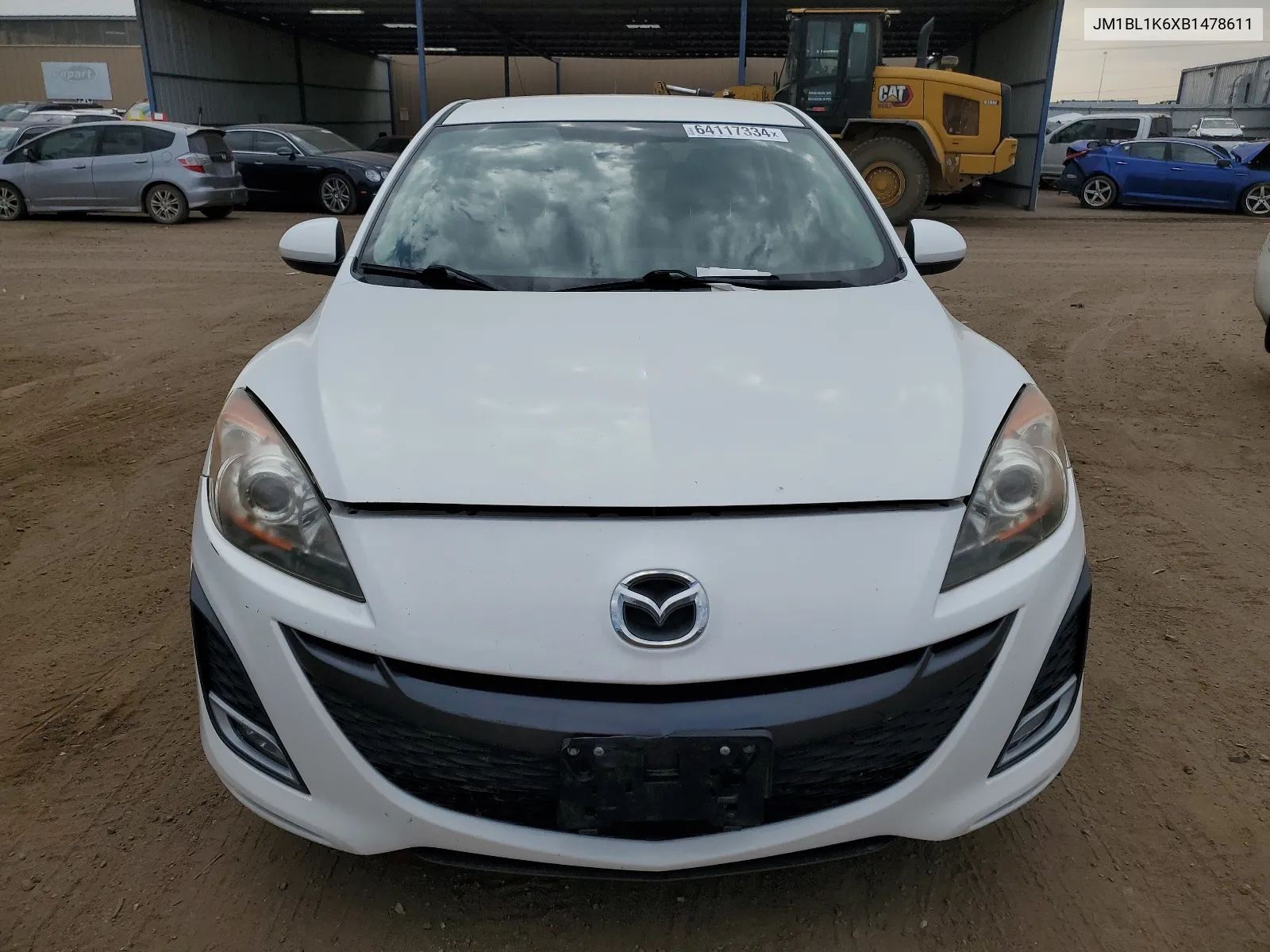 2011 Mazda 3 S VIN: JM1BL1K6XB1478611 Lot: 64117334