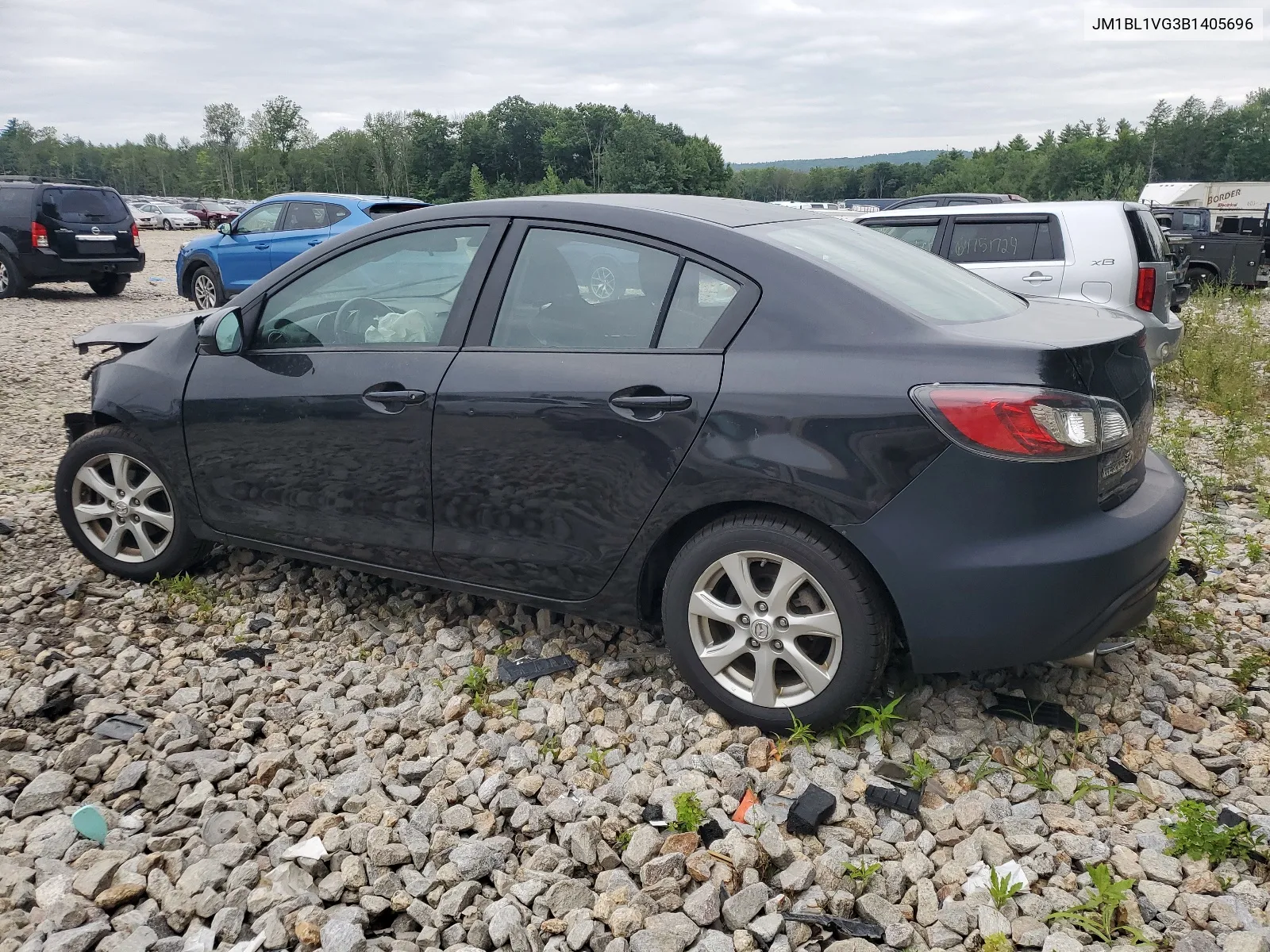 2011 Mazda 3 I VIN: JM1BL1VG3B1405696 Lot: 64806314