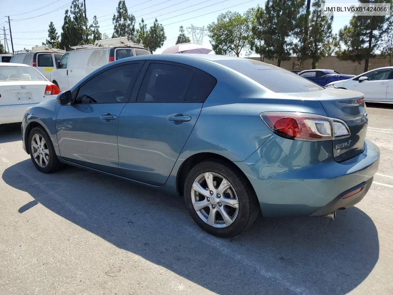 2011 Mazda 3 I VIN: JM1BL1VGXB1424066 Lot: 66163744