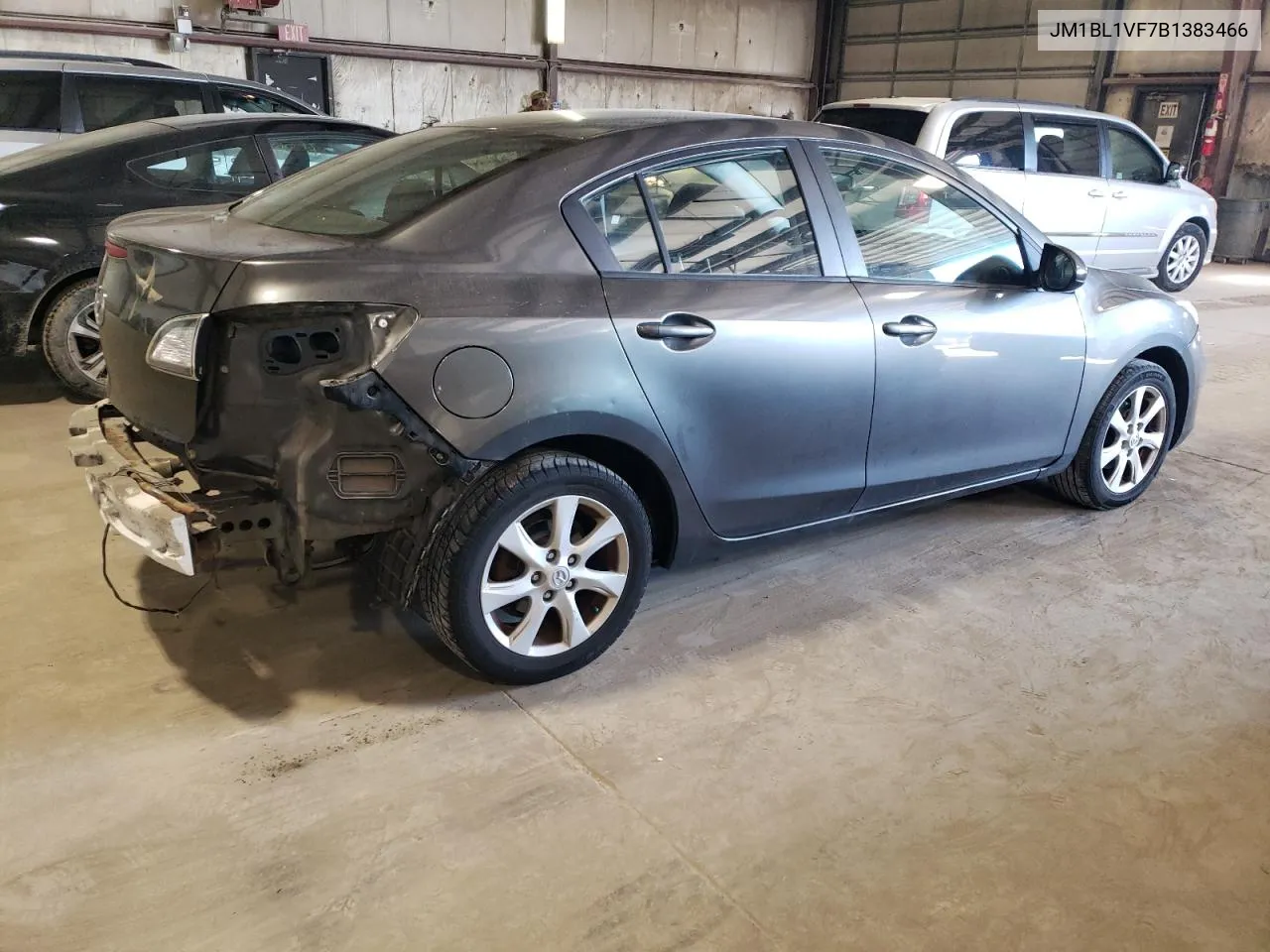 JM1BL1VF7B1383466 2011 Mazda 3 I