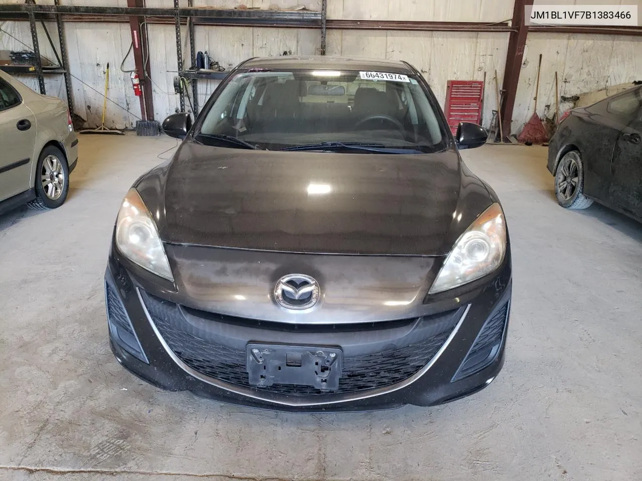 2011 Mazda 3 I VIN: JM1BL1VF7B1383466 Lot: 66431974