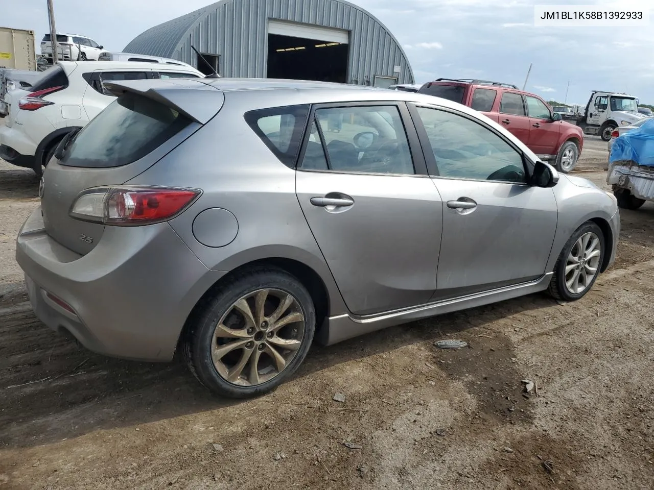 2011 Mazda 3 S VIN: JM1BL1K58B1392933 Lot: 66578764