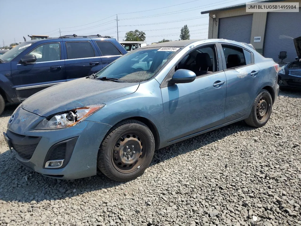 2011 Mazda 3 I VIN: JM1BL1UG5B1495984 Lot: 66609734