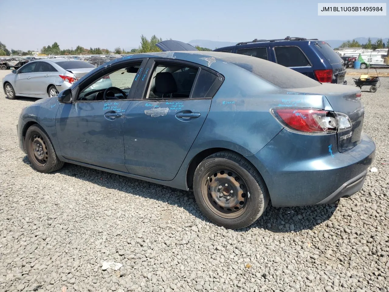 2011 Mazda 3 I VIN: JM1BL1UG5B1495984 Lot: 66609734