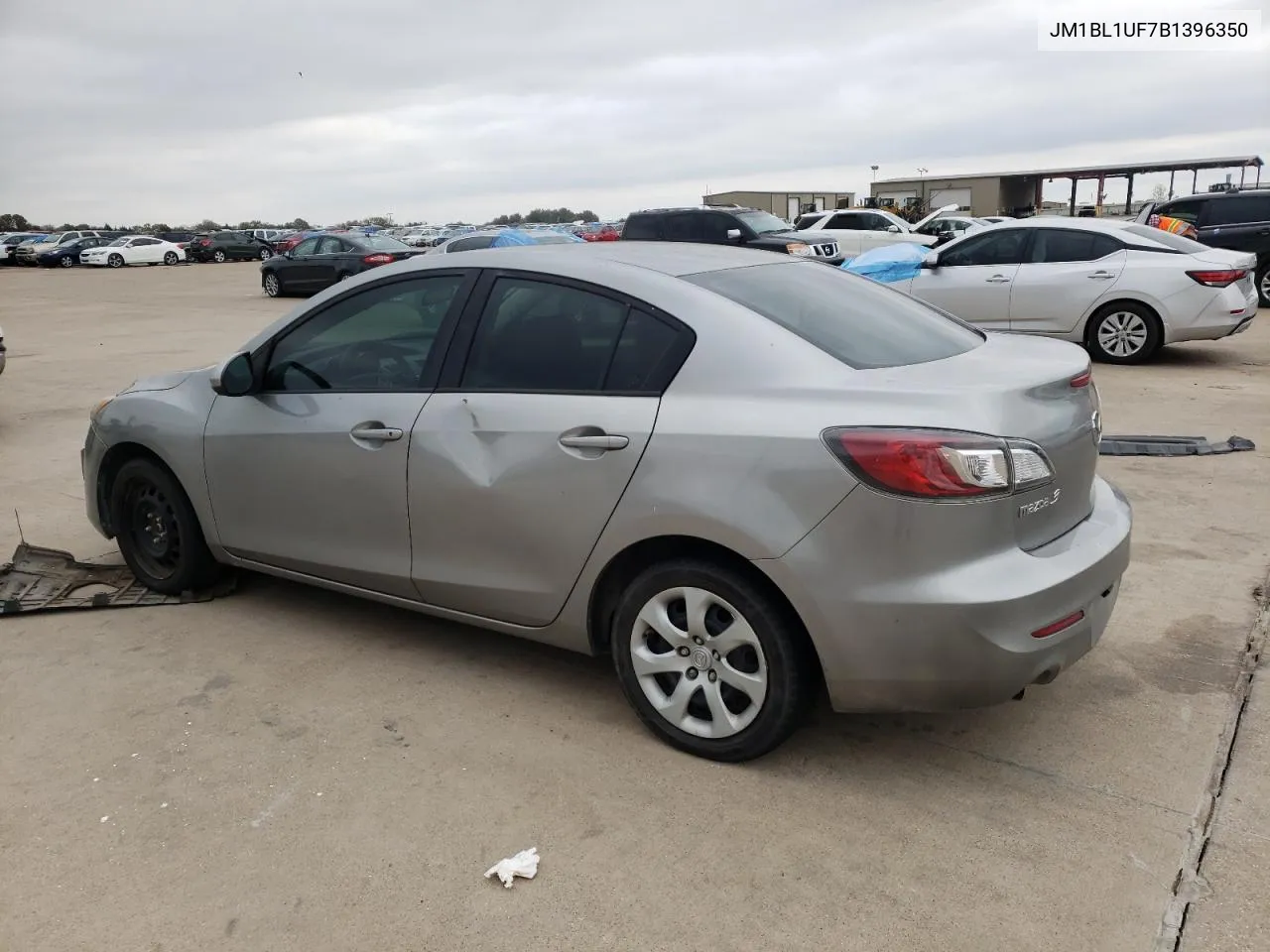 2011 Mazda 3 I VIN: JM1BL1UF7B1396350 Lot: 66697452