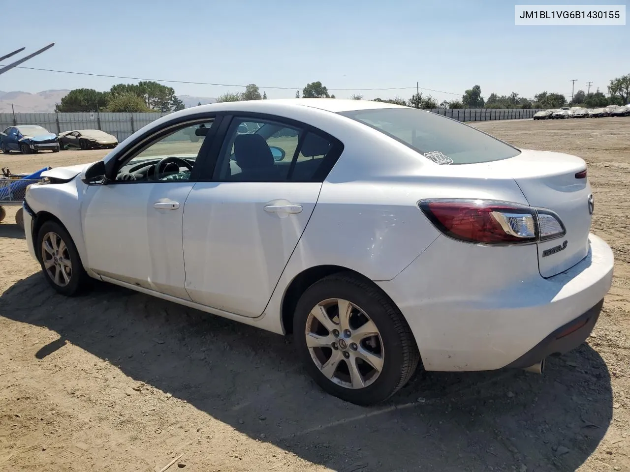 JM1BL1VG6B1430155 2011 Mazda 3 I