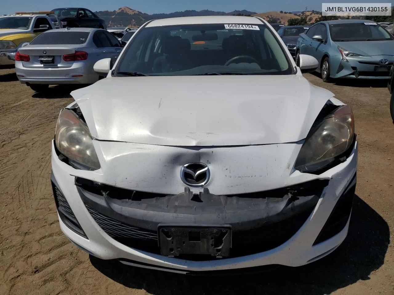 JM1BL1VG6B1430155 2011 Mazda 3 I