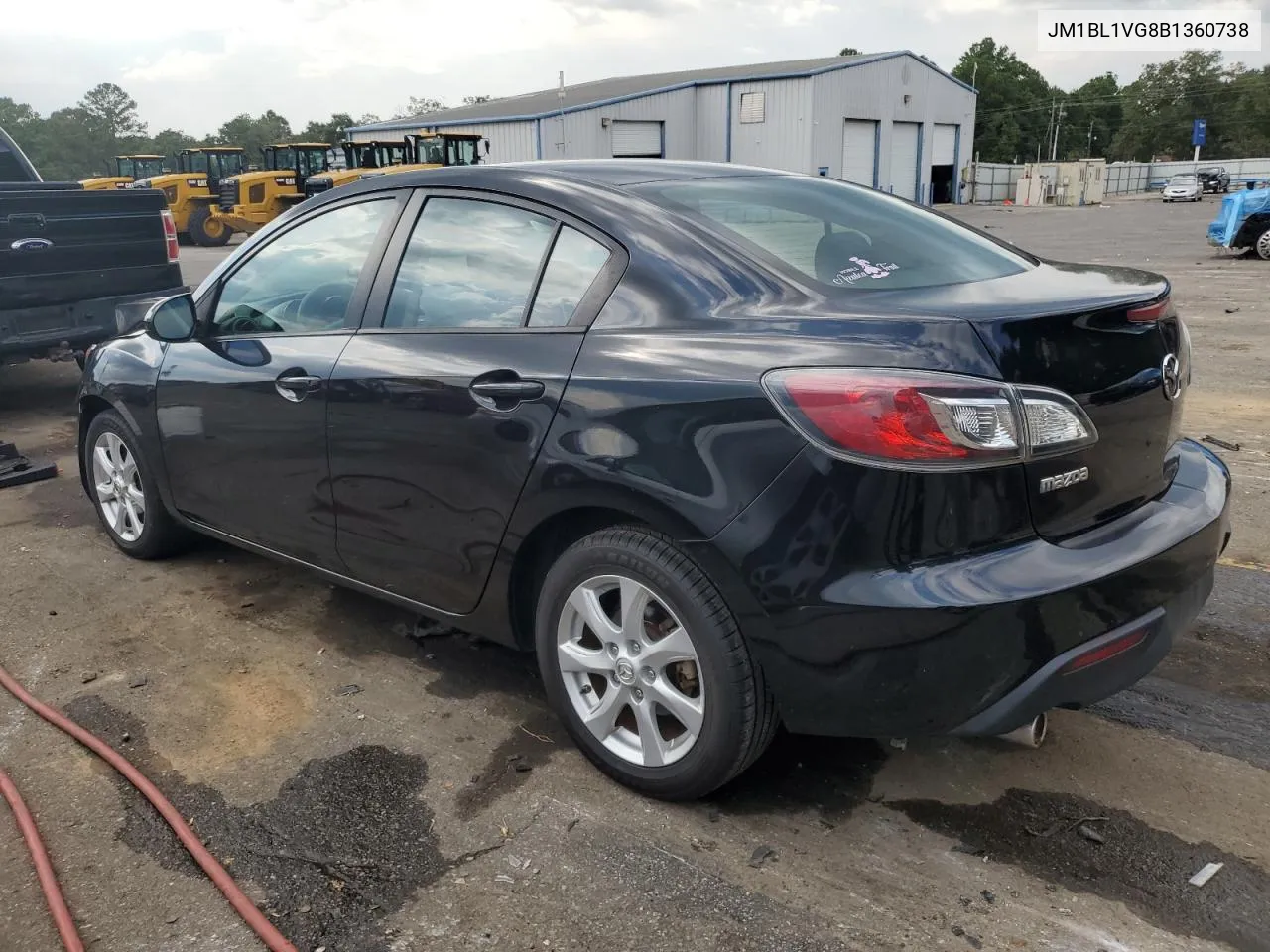 2011 Mazda 3 I VIN: JM1BL1VG8B1360738 Lot: 66970984