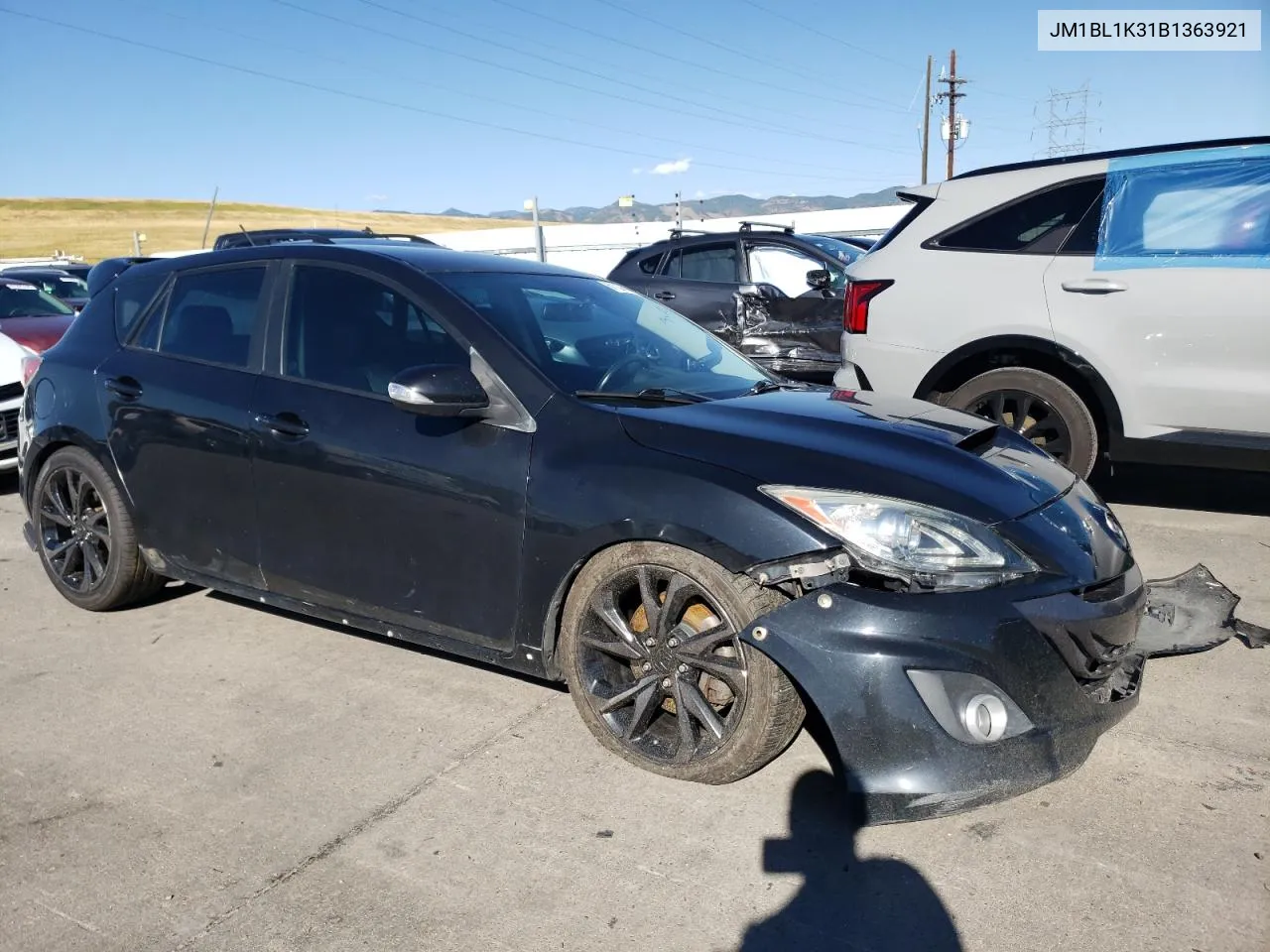 JM1BL1K31B1363921 2011 Mazda Speed 3