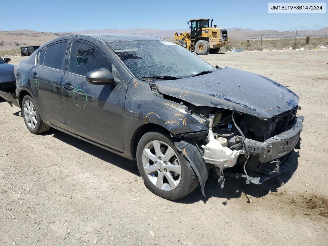 2011 Mazda 3 I VIN: JM1BL1VF8B1472334 Lot: 67530764