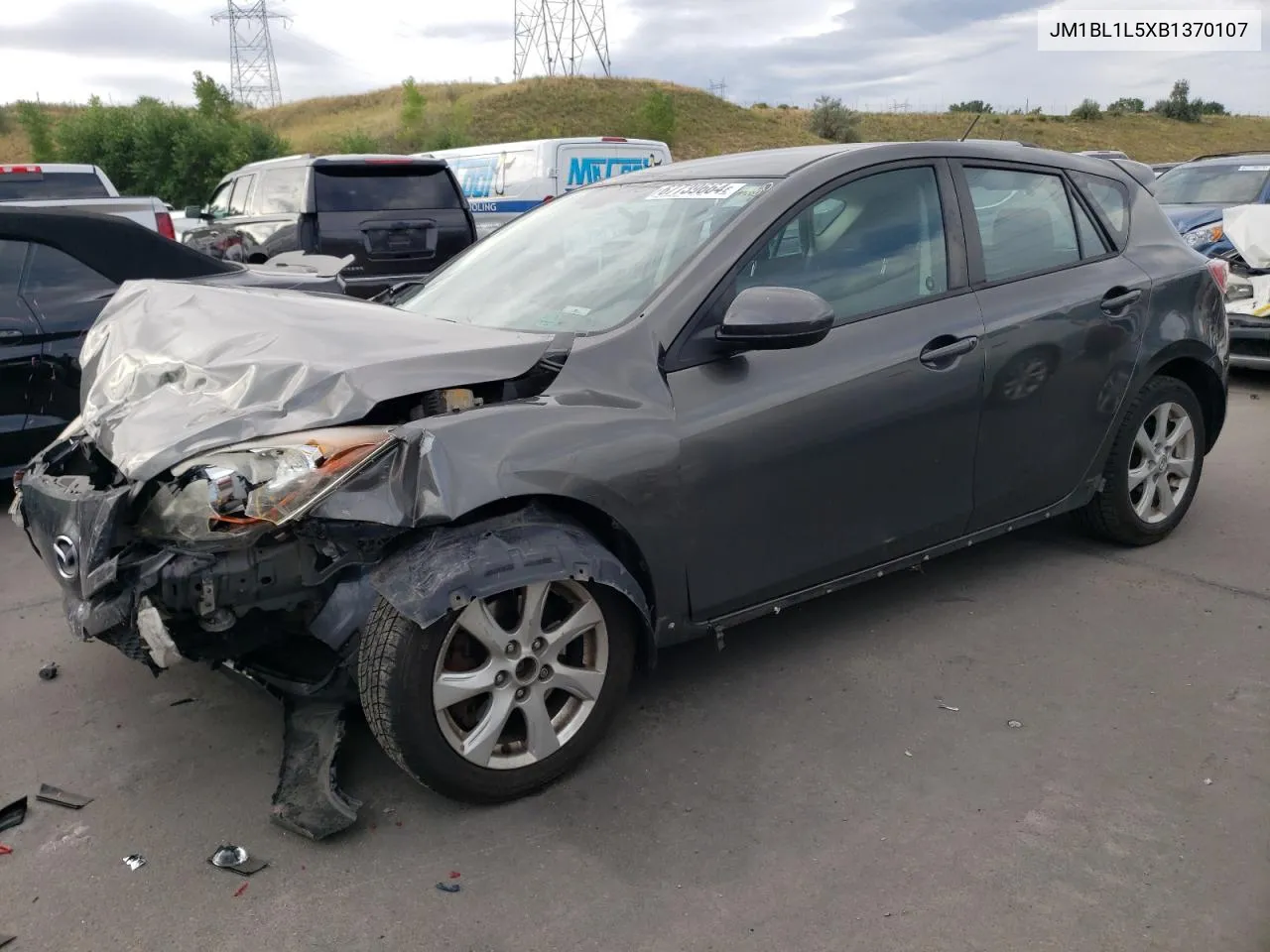 JM1BL1L5XB1370107 2011 Mazda 3 S