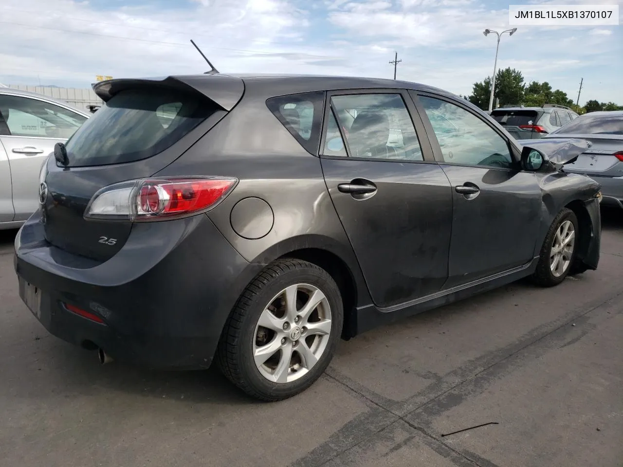 JM1BL1L5XB1370107 2011 Mazda 3 S