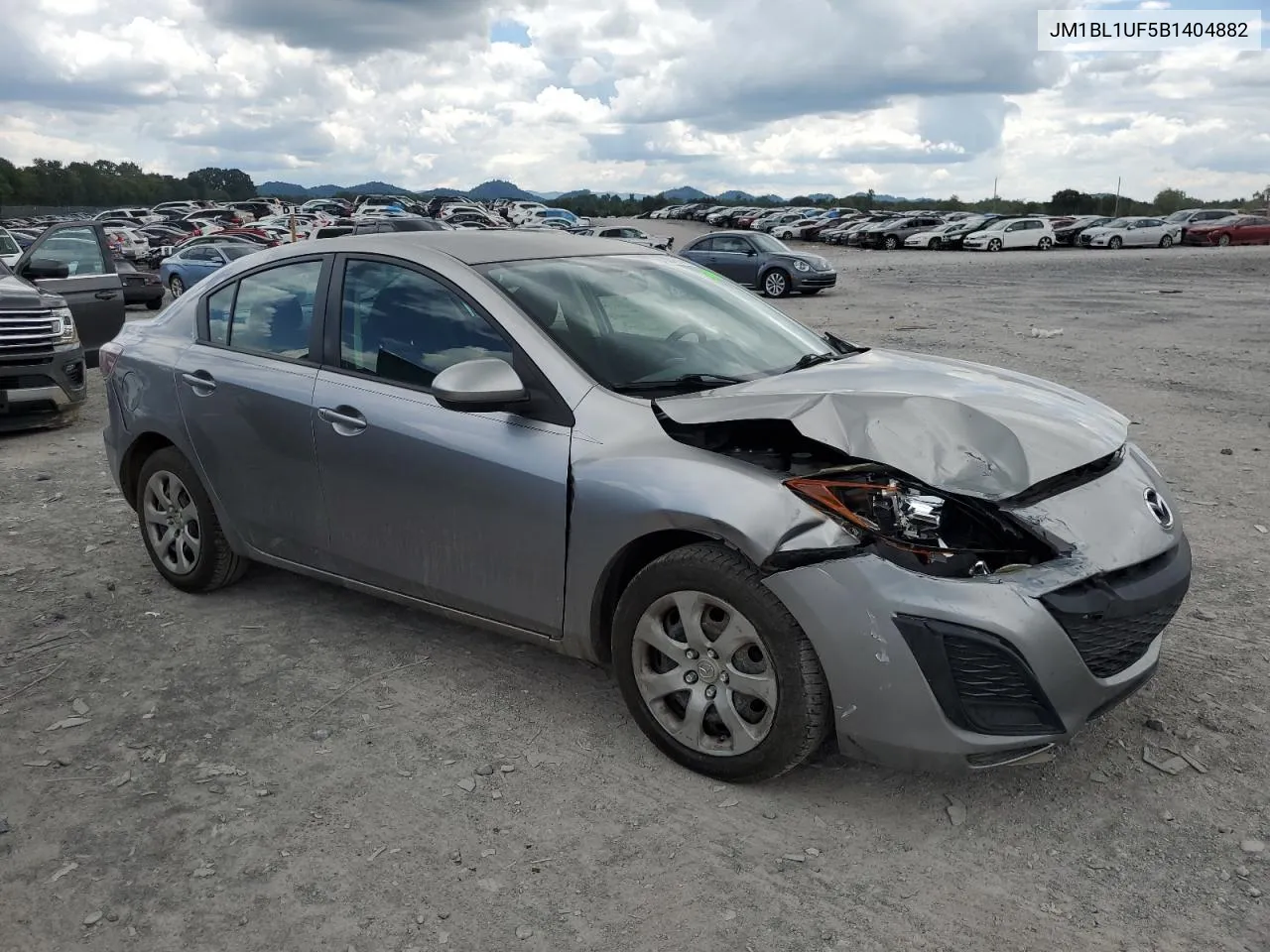 2011 Mazda 3 I VIN: JM1BL1UF5B1404882 Lot: 67801614