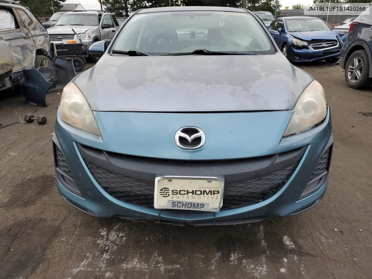 JM1BL1UF1B1420268 2011 Mazda 3 I