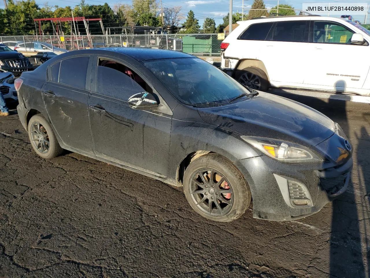 2011 Mazda 3 I VIN: JM1BL1UF2B1440898 Lot: 68453054