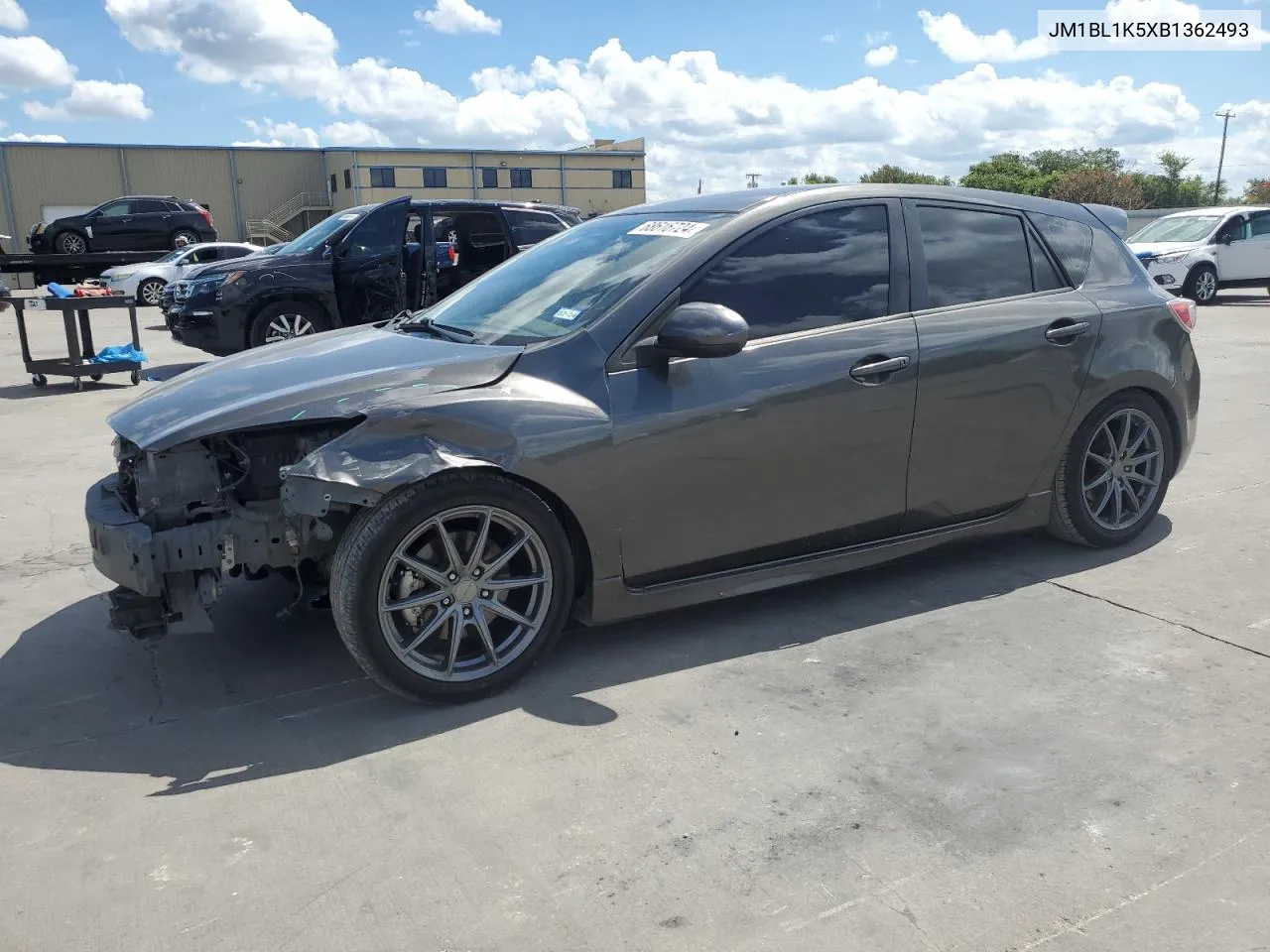 2011 Mazda 3 S VIN: JM1BL1K5XB1362493 Lot: 68616724