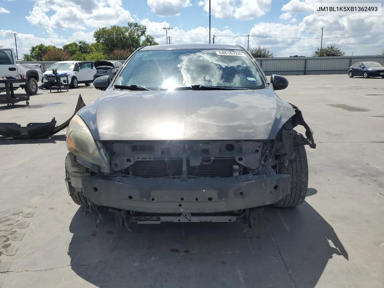 JM1BL1K5XB1362493 2011 Mazda 3 S