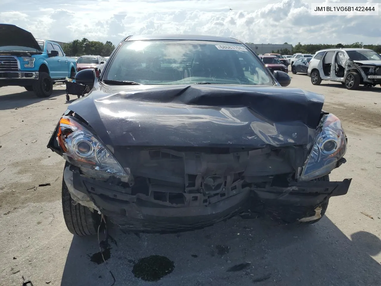 JM1BL1VG6B1422444 2011 Mazda 3 I