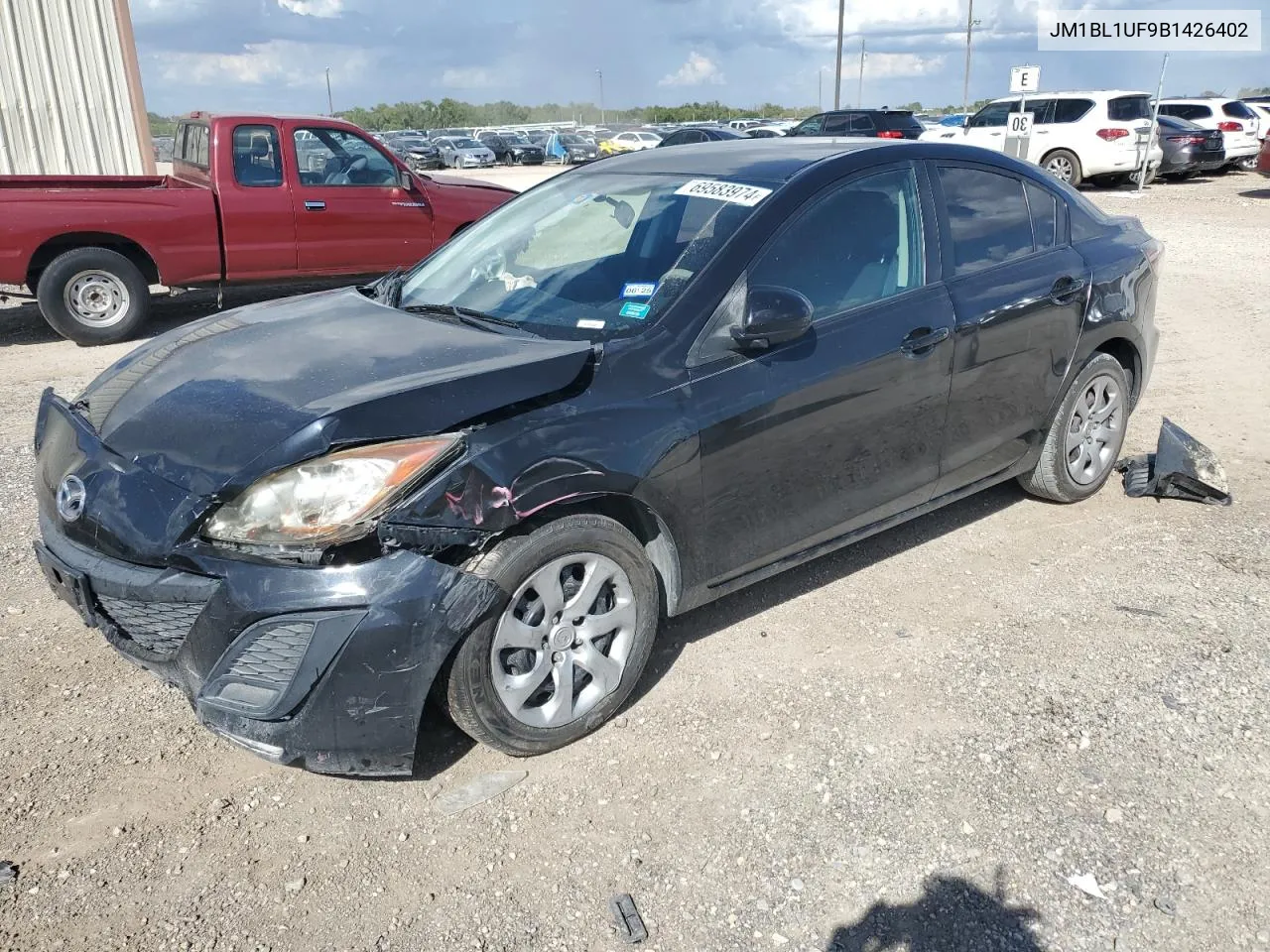 2011 Mazda 3 I VIN: JM1BL1UF9B1426402 Lot: 69583974