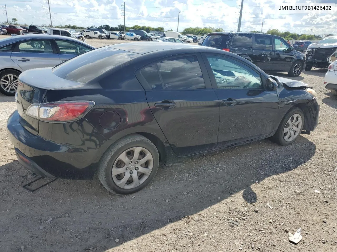 JM1BL1UF9B1426402 2011 Mazda 3 I