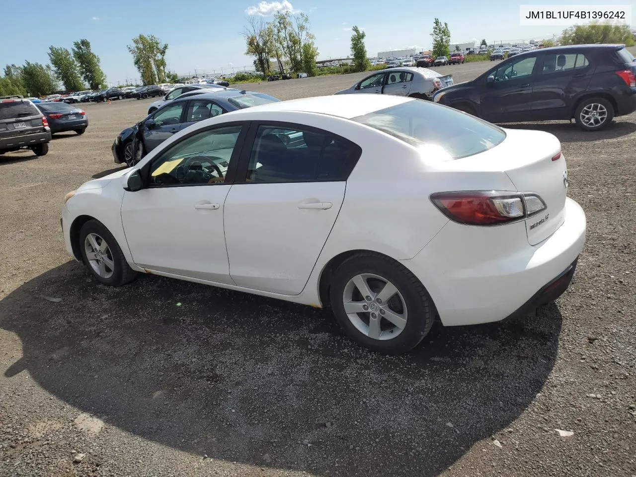 2011 Mazda 3 I VIN: JM1BL1UF4B1396242 Lot: 69608584