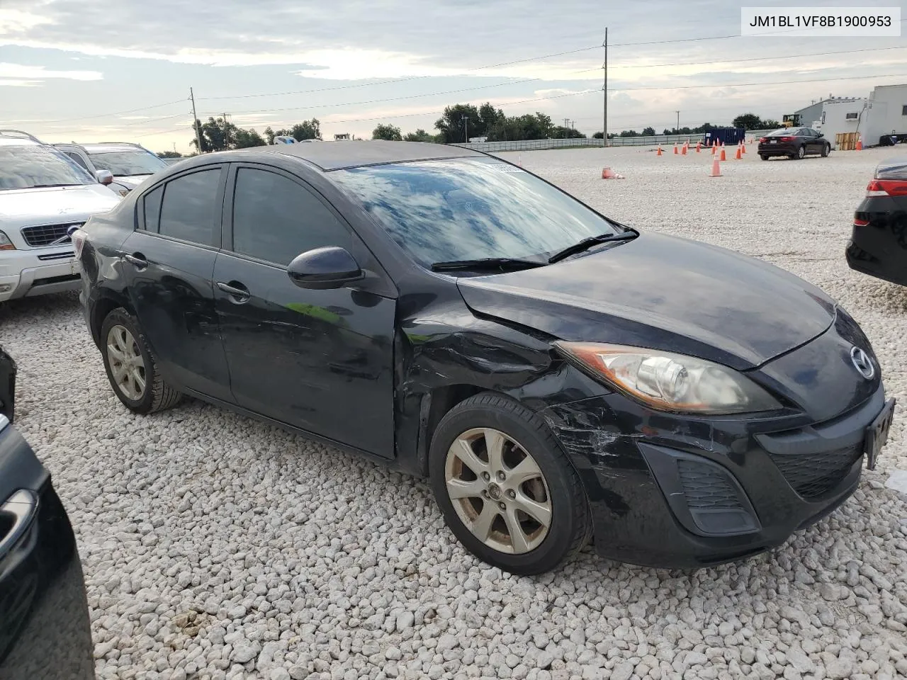 2011 Mazda 3 I VIN: JM1BL1VF8B1900953 Lot: 69657814