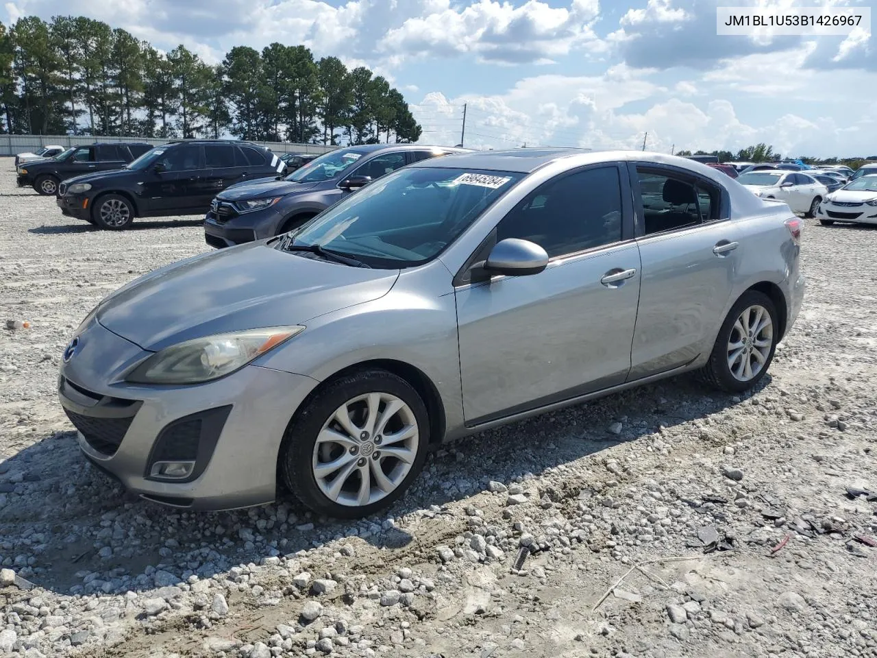 2011 Mazda 3 S VIN: JM1BL1U53B1426967 Lot: 69845284