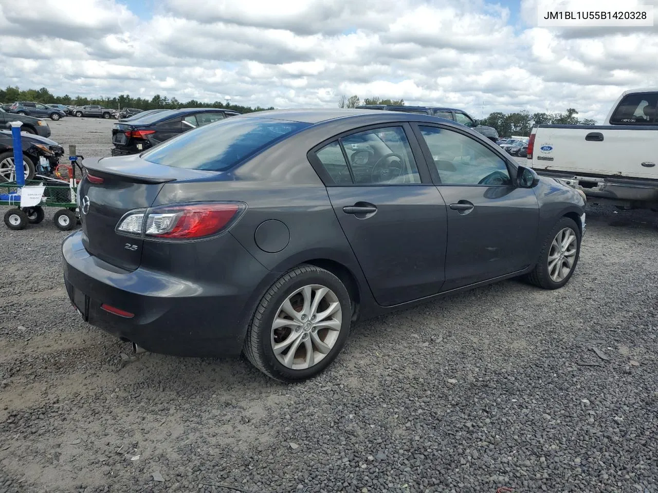 JM1BL1U55B1420328 2011 Mazda 3 S