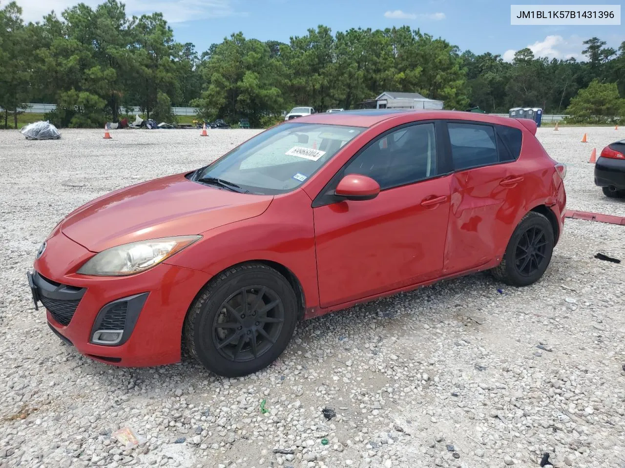 JM1BL1K57B1431396 2011 Mazda 3 S