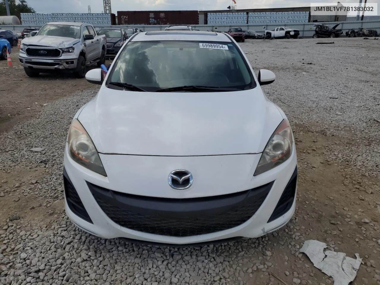 2011 Mazda 3 I VIN: JM1BL1VF7B1383032 Lot: 69989954