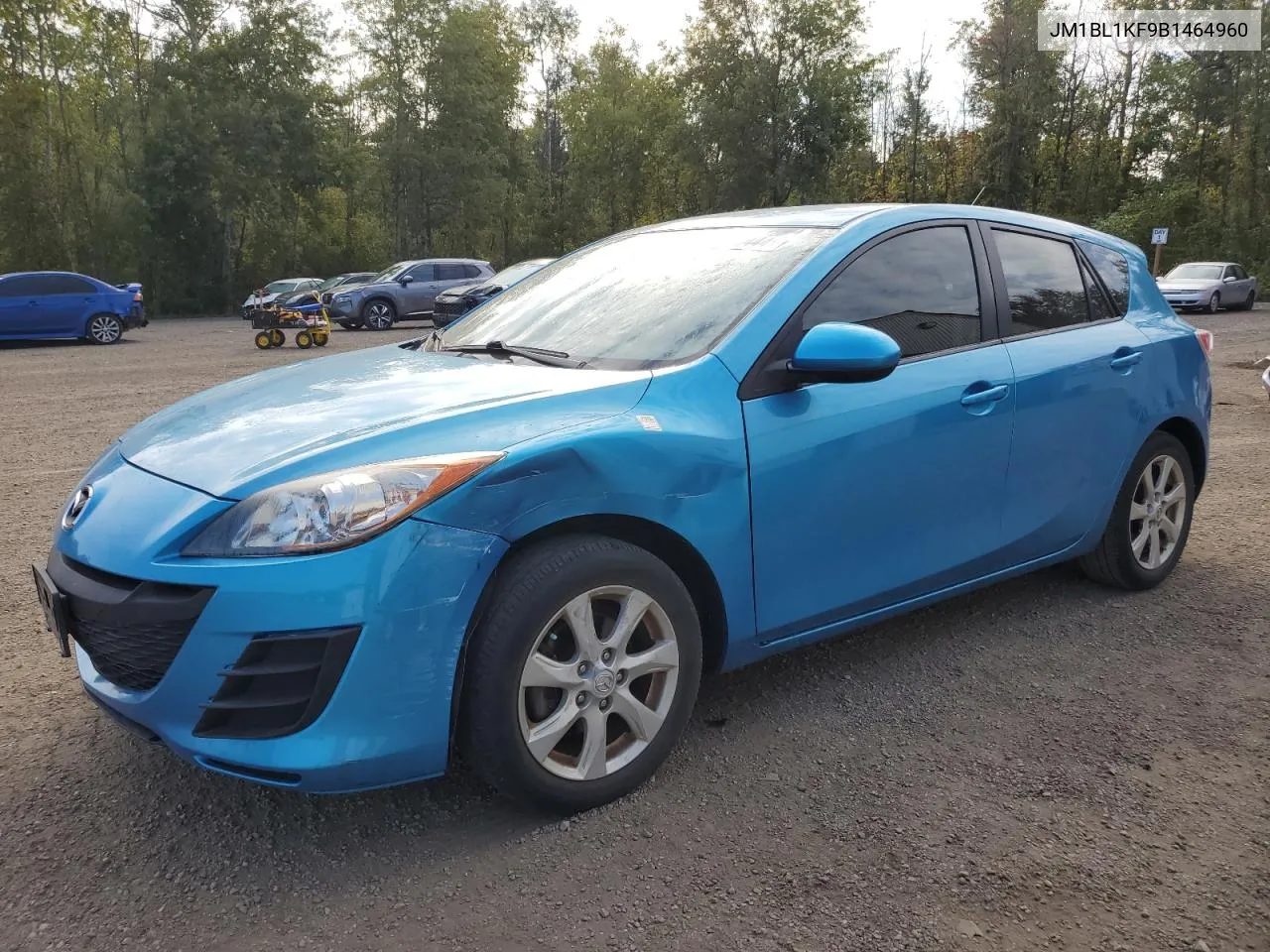 2011 Mazda 3 I VIN: JM1BL1KF9B1464960 Lot: 70010444