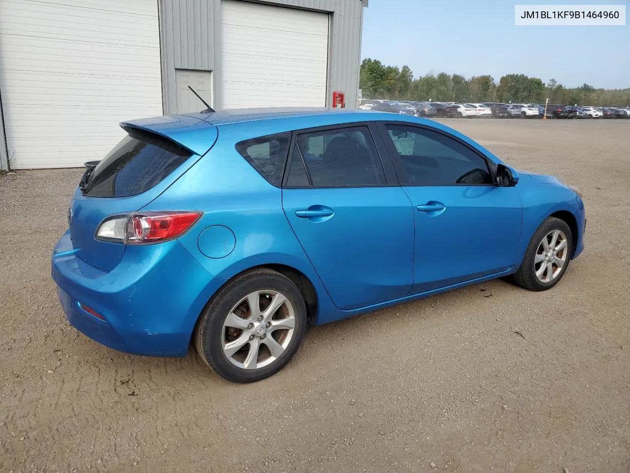 2011 Mazda 3 I VIN: JM1BL1KF9B1464960 Lot: 70010444