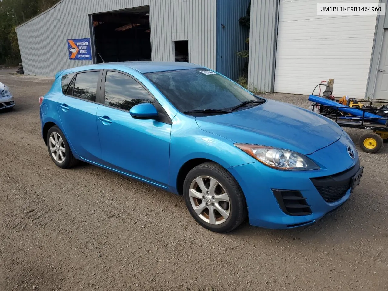 2011 Mazda 3 I VIN: JM1BL1KF9B1464960 Lot: 70010444