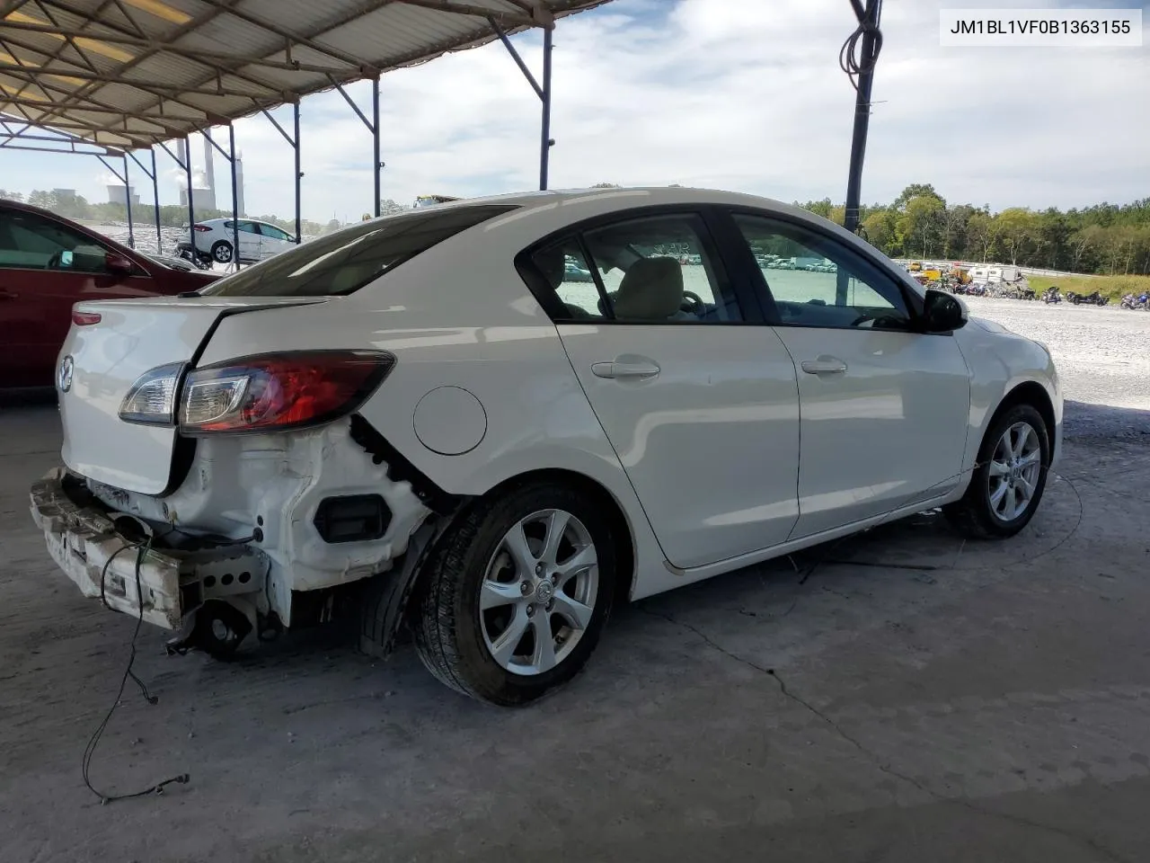 JM1BL1VF0B1363155 2011 Mazda 3 I