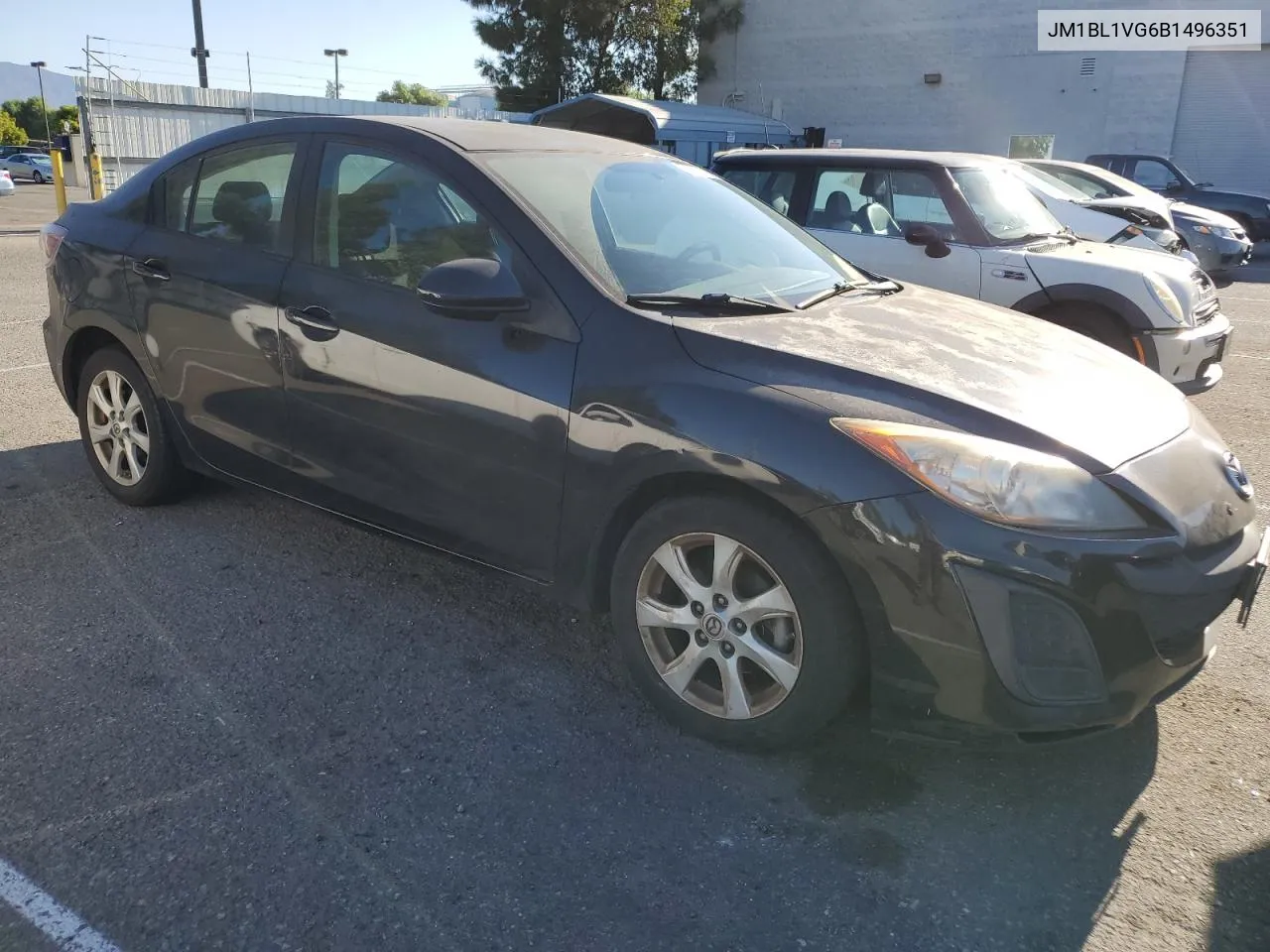 2011 Mazda 3 I VIN: JM1BL1VG6B1496351 Lot: 70212014