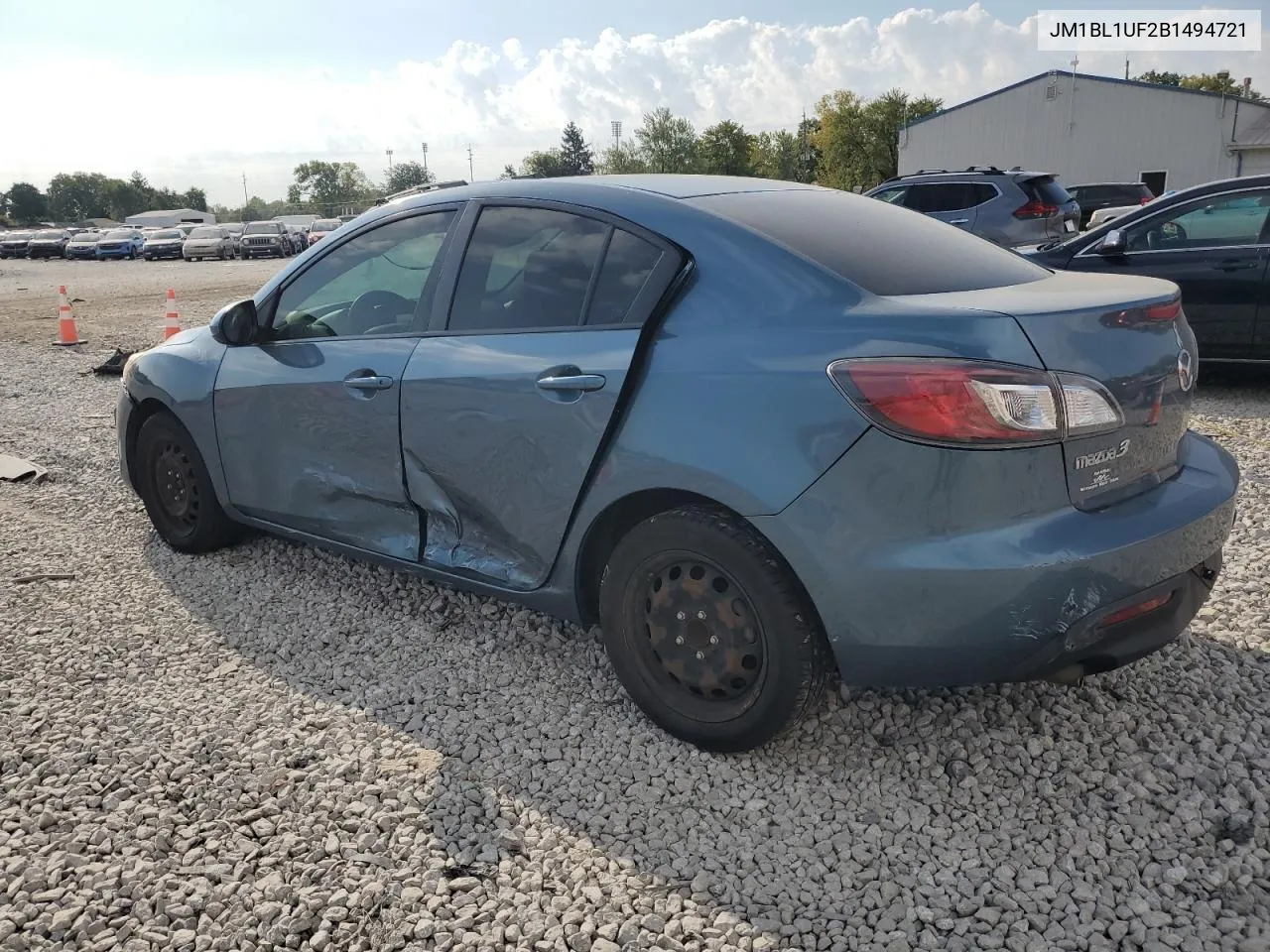 2011 Mazda 3 I VIN: JM1BL1UF2B1494721 Lot: 70528294