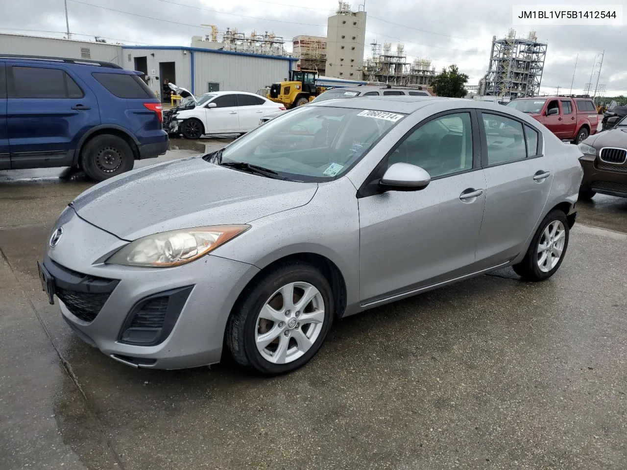 2011 Mazda 3 I VIN: JM1BL1VF5B1412544 Lot: 70687214