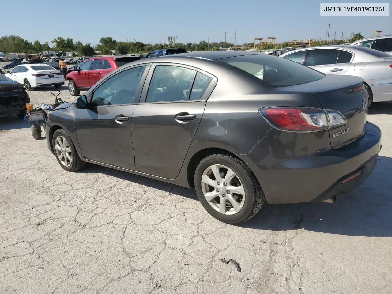 2011 Mazda 3 I VIN: JM1BL1VF4B1901761 Lot: 70717474