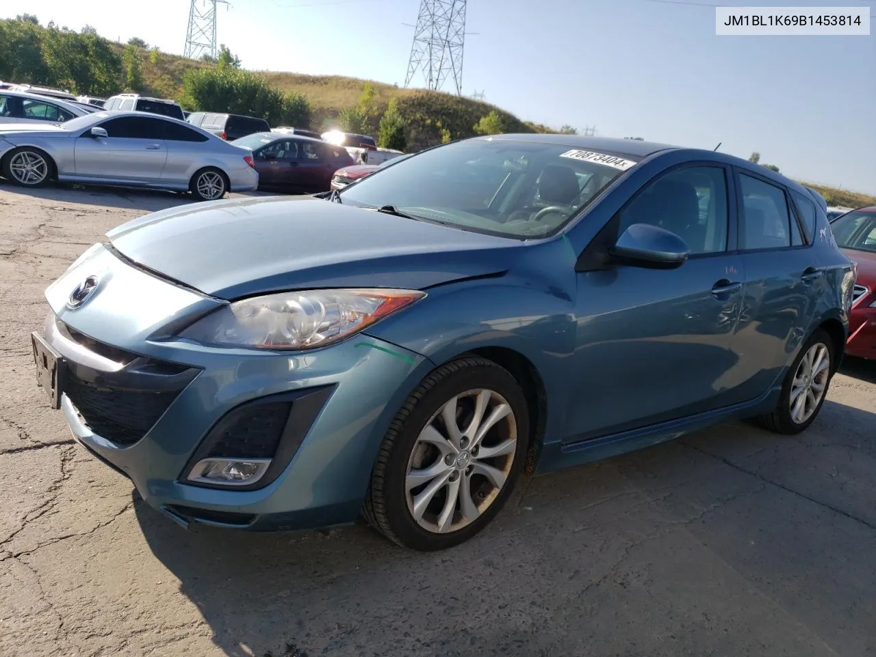 2011 Mazda 3 S VIN: JM1BL1K69B1453814 Lot: 70873404