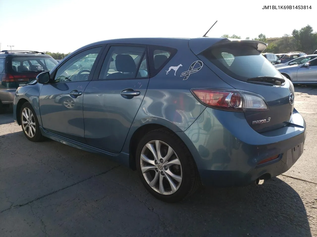 2011 Mazda 3 S VIN: JM1BL1K69B1453814 Lot: 70873404