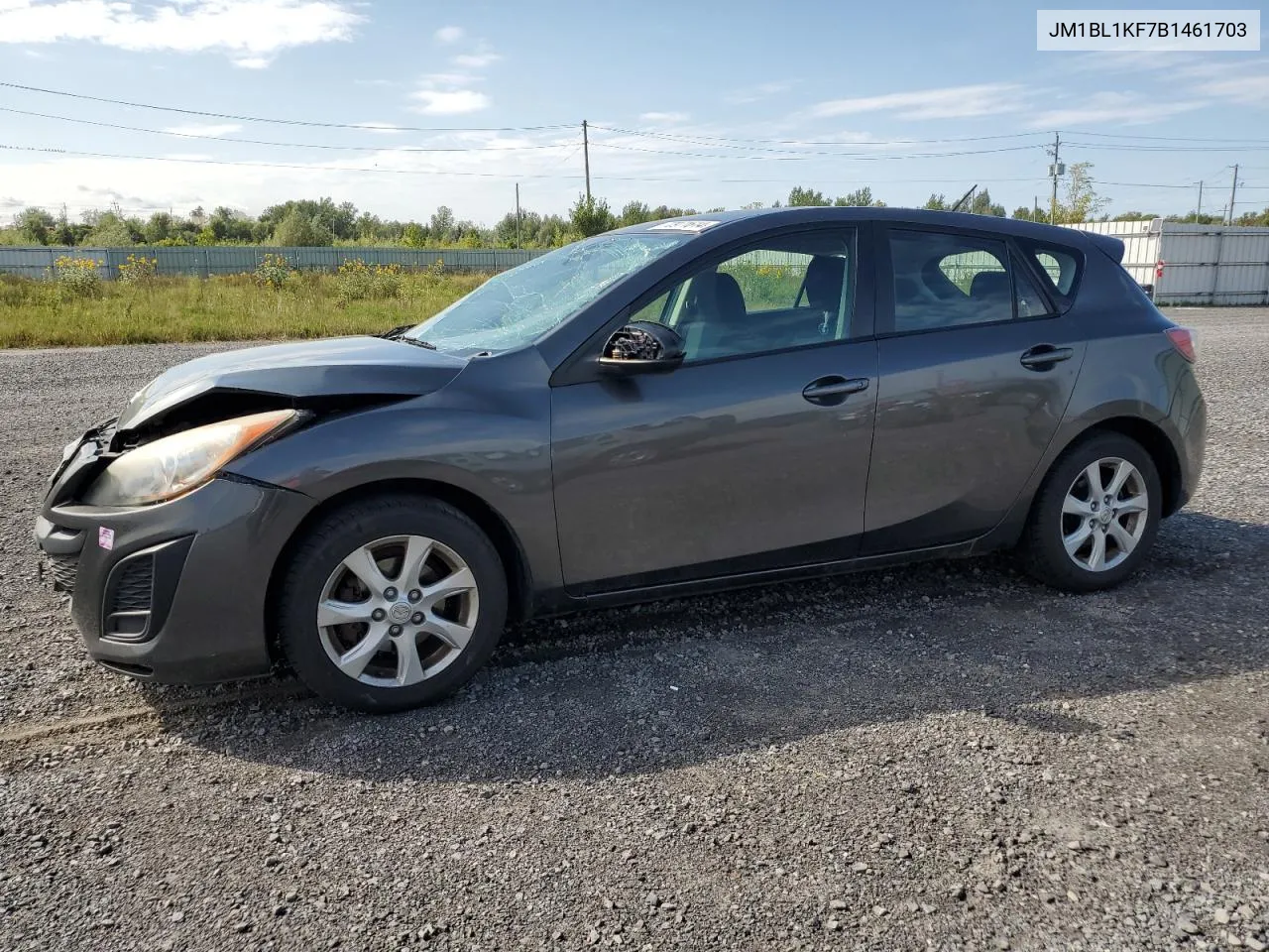 2011 Mazda 3 I VIN: JM1BL1KF7B1461703 Lot: 70971614