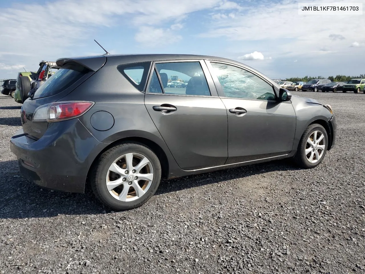 2011 Mazda 3 I VIN: JM1BL1KF7B1461703 Lot: 70971614